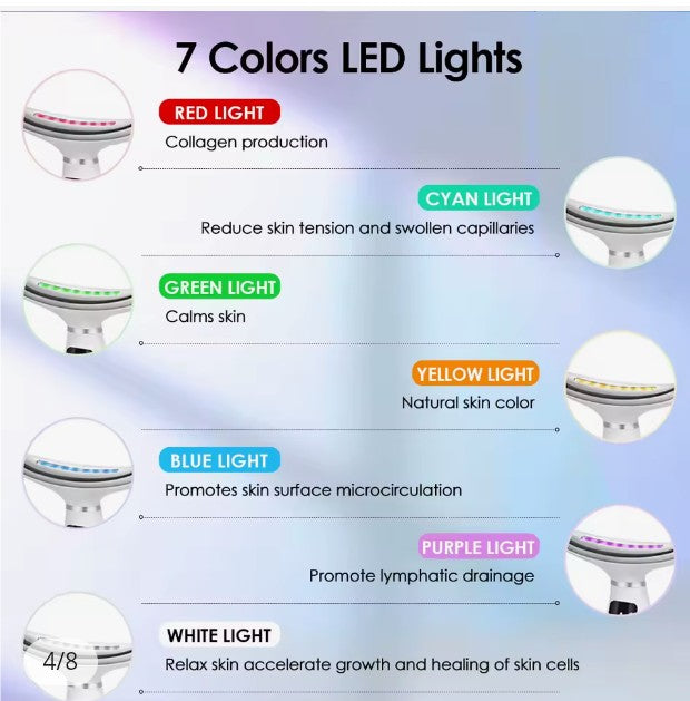 Neck face lifting massager