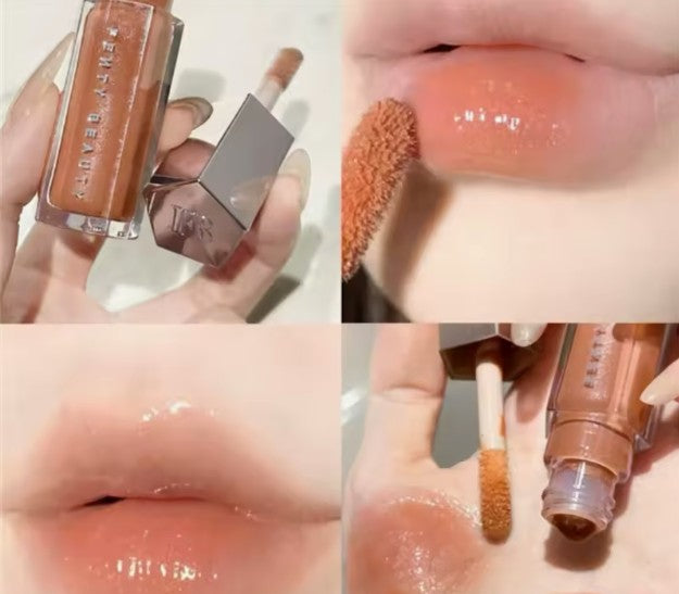 Fashion fenty beauty lip glaze glitter lip plumper