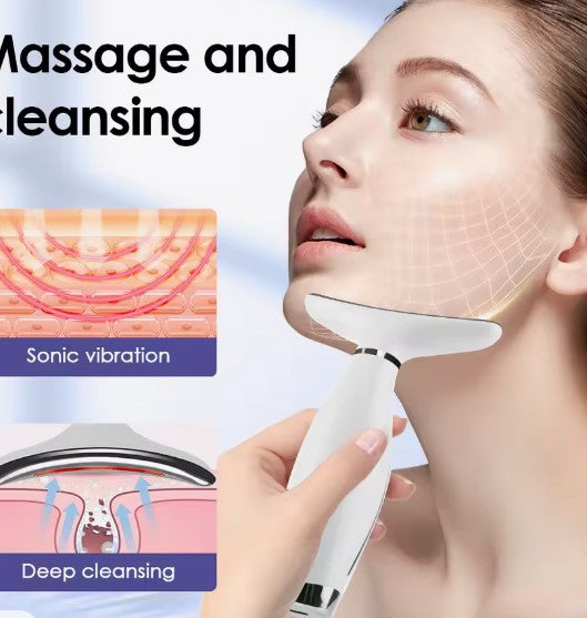 Neck face lifting massager