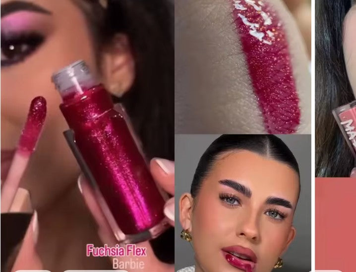 Fashion fenty beauty lip glaze glitter lip plumper