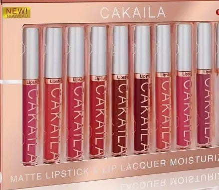 10 pc matte lipstick lip gloss