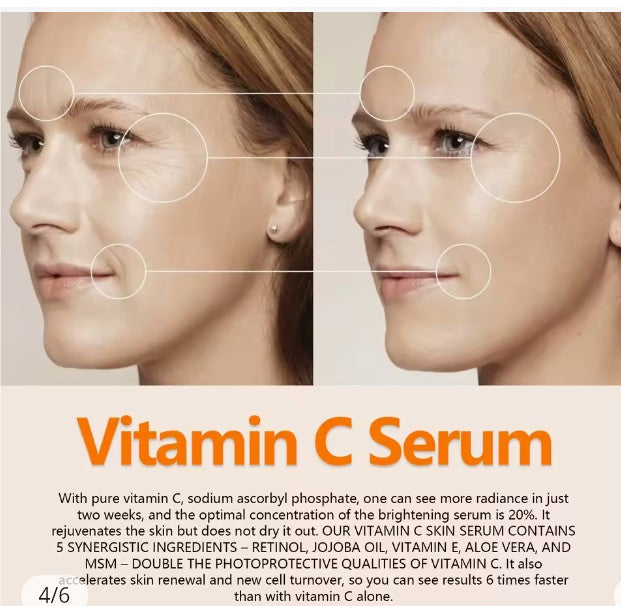 Vitamin c facial serum