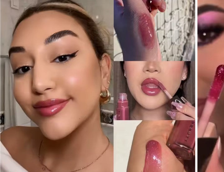 Fashion fenty beauty lip glaze glitter lip plumper